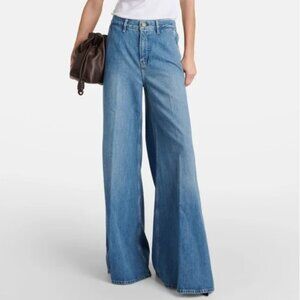 NWT Frame Denim The Extra Seraphina Wide Leg Jeans Size 30